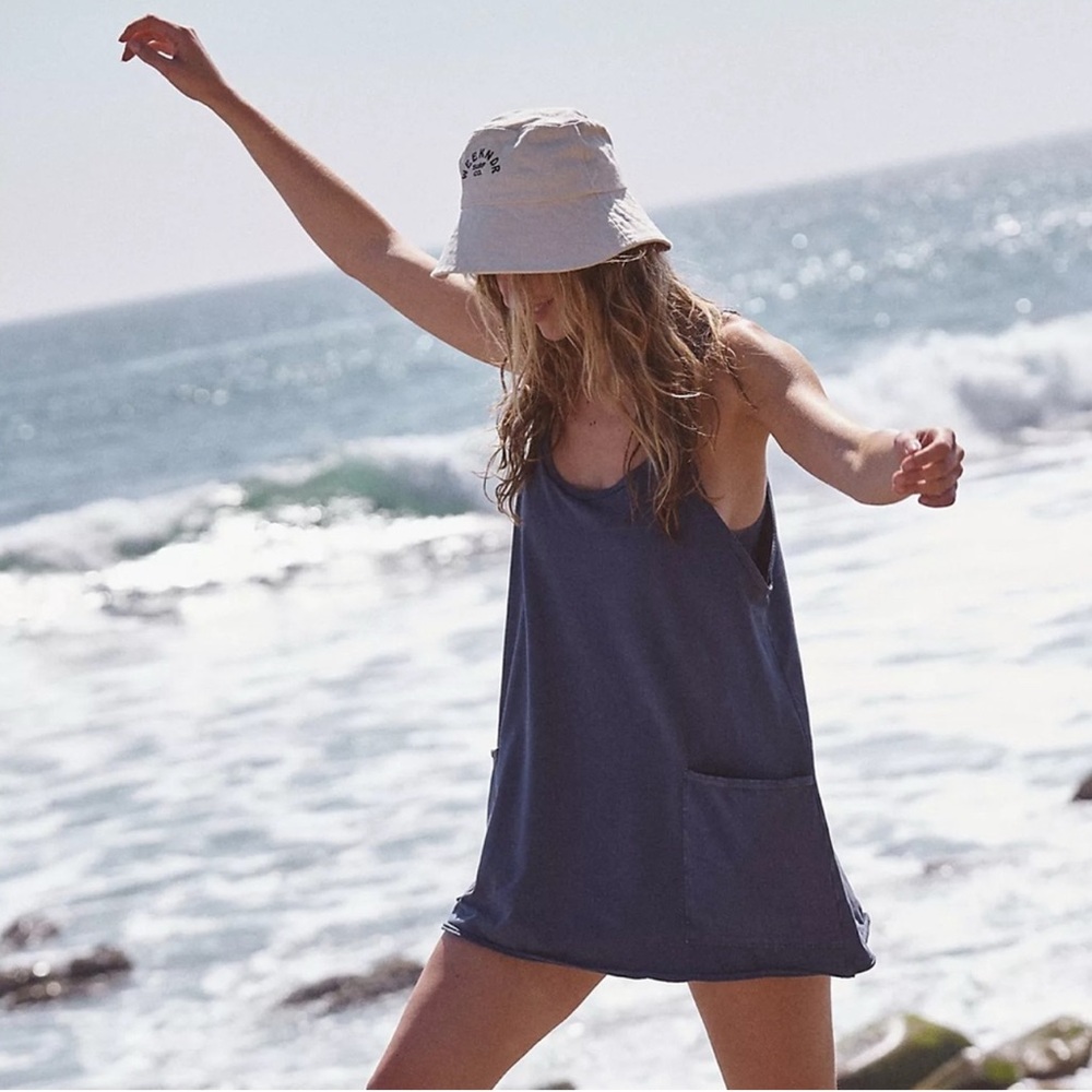 Altar'd State AS Revival Hang Tough Navy Mini Dress